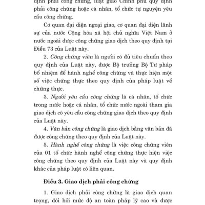 Luật công chứng năm 2024 - bản in 2025