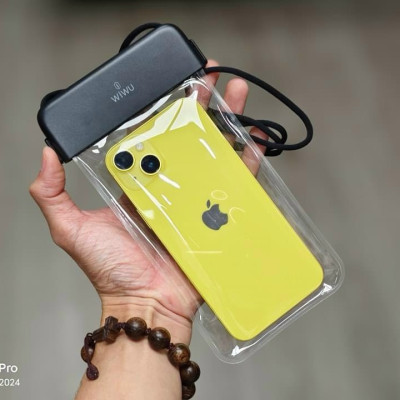 Túi Đựng Điện Thoại WiWU Aqua Chống Nước, Chống Sốc, Khoá Chống Rơi - Hàng Chính Hãng