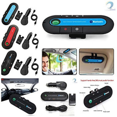 Loại Tốt Nhất Thiết Bị Bluetoo Không Dây Gắn Tấm Che Nắng Ô Tô – Đàm Thoại Rảnh Tay, Lái Xe An Toàn