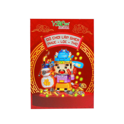 Đồ Chơi Lắp Ráp Mô Hình Phúc Lộc Thọ - VBC-77133 - Lộc