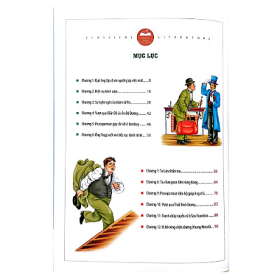 Danh Tác Trong Nhà Trường - 80 Ngày Vòng Quanh Thế Giới - Tái Bản 2024  (HH)