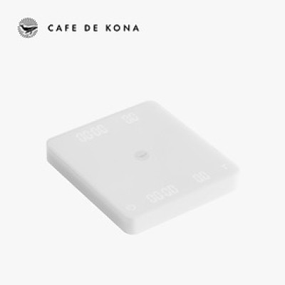 Cân điện tử GHOST 2 mặt cho pha chế cà phê đồ uống có đếm giờ CAFE DE KONA pin sạc