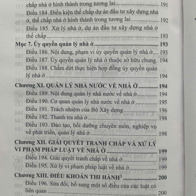 Luật Nhà ở và văn bản hướng dẫn thi hành