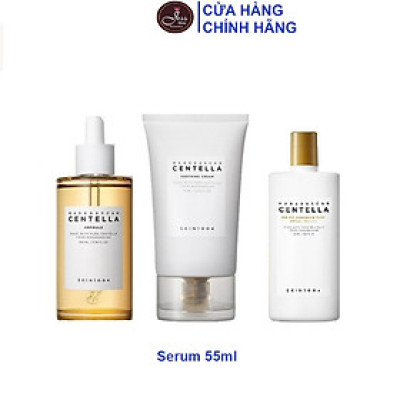 Bộ 3 Sản Phẩm Giảm Mụn Skin1004 Madagascar Centella (Serum + Kem Soothing + Kem Chống Nắng)