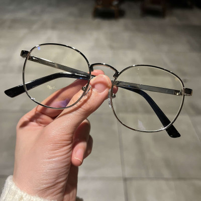 Kính Mắt tròn kim loại gọng dày chắc chắn