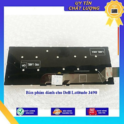 Bàn phím dùng cho Dell Latitude 3490  - Hàng Nhập Khẩu