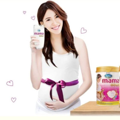 Sữa bột Vinamilk Dielac MaMa Gold hương Vani lon 900g