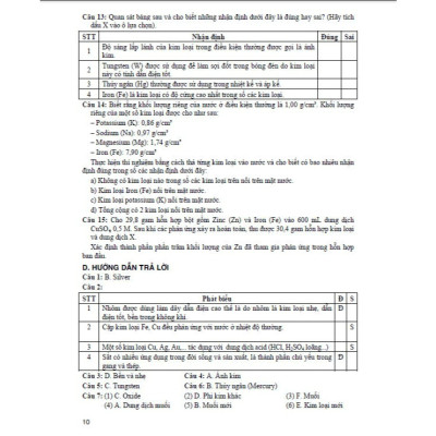 Sách - Tự tin luyện thi vào lớp 10 môn hóa học dành cho học sinh lớp 9