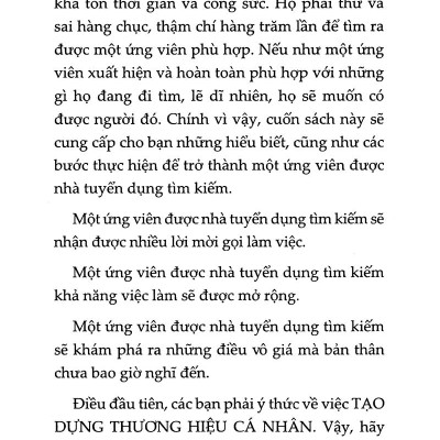 Tạo Dựng Thương Hiệu Cá Nhân (Tái Bản 2022)