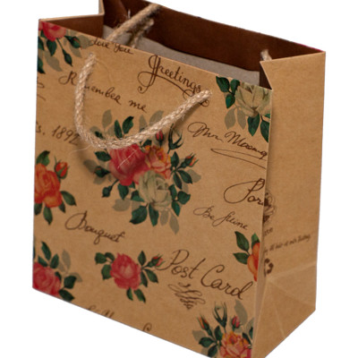 TÚI KRAFT KN201 - 18X16 X8 CM - NGẪU NHIÊN