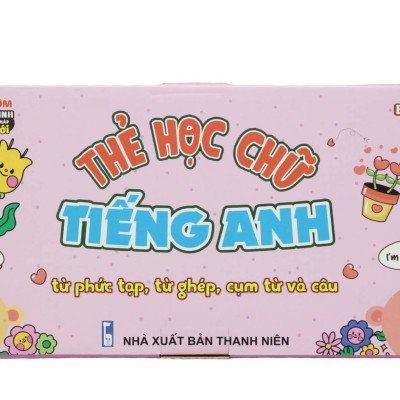 Sách - Flash Card Tiếng Anh - Từ Phức Tạp, Từ Ghép, Cụm Từ Và Câu