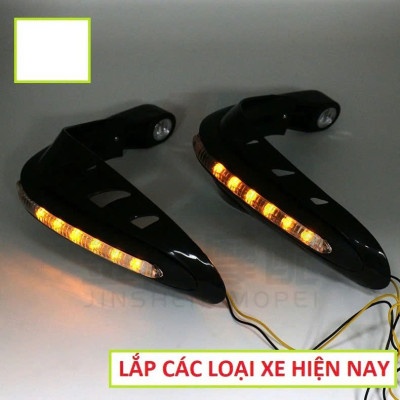 Gù Chống Đổ Có Đèn Thể Thao – Bảo Vệ Tay Thắng Xe Máy, Mẫu Mới Siêu Hot