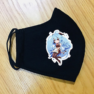 Set 2 KHẨU TRANG  genshin impact nhiều nhân vật