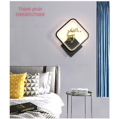 Đèn tường, đèn treo tường trang trí , Đèn led gắn tường sừng hươu