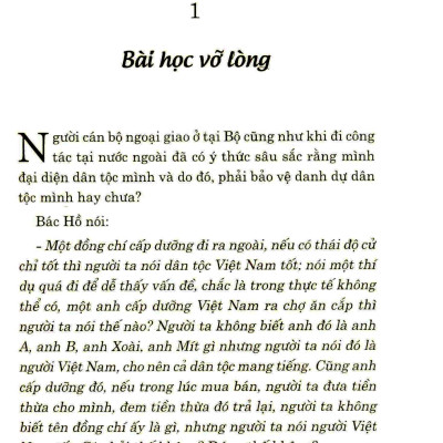 Di Sản Hồ Chí Minh - Chúng Tôi Học Làm Ngoại Giao Với Bác Hồ (Tái Bản 2020)