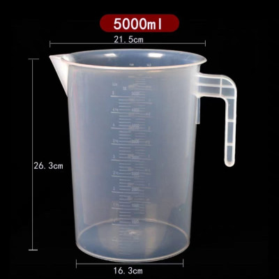 Bộ 2 ca đong nhựa có vạch chia 5 lít