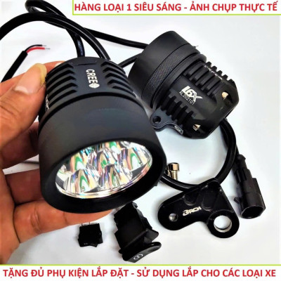 Đèn Trợ Sáng L6X BMI Cho Xe Máy Ô Tô – Ánh Sáng Cực Mạnh, Rọi Xa