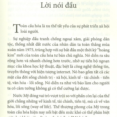 Toàn Cầu Hóa - Hợp Tác Và Đấu Tranh