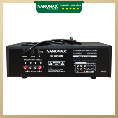 Amply Karaoke 12 Sò Nanomax Pro-008 Kết Nối Bluetooth Chính Hãng Chất Lượng Cao Hàng Chính Hãng