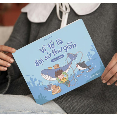 Sách Tô Màu - Vì Tớ Là Đại Sứ Thư Giãn - AZ Việt Nam