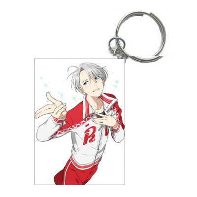 Móc khóa Yuri!!! On Ice COMBO 5 móc ảnh khác nhau ( mẫu giao ngẫu nhiên )