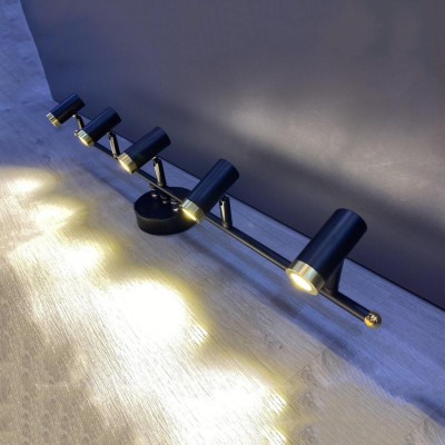 Đèn soi tranh GOSER 5 bóng phong cách cao cấp, sang trọng trang trí nhà cửa hiện đại.