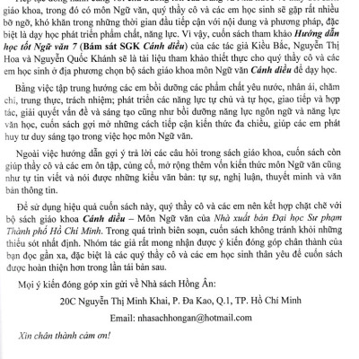 Hướng Dẫn Học Tốt Ngữ Văn 7 - Tập 2 (Bám Sát SGK Cánh Diều) HA