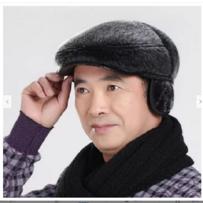 Mũ nồi  giữ ấm nam nữ , trung niên , người già có che  tai dày giữ ấm mùa đông , chất vải nỉ 2 lớp cao cấp , thời trang phong cách lịch lãm sang trọng