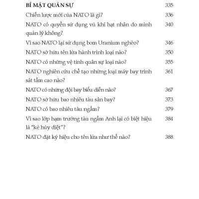 NATO - Những Bí Mật Bạn Chưa Biết