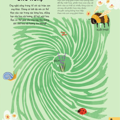 Sách - 70++ Trò Chơi Giúp Em Khám Phá Thế Giới - Mê Cung