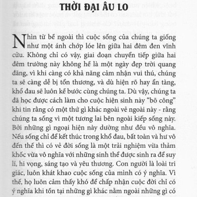 Minh Triết Về Nỗi Bất An - Một Thông Điệp Cho Thời Đại Đầy Lo Âu (Tái Bản 2023)