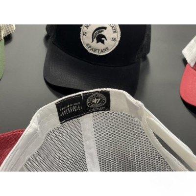 (NEW) Nón kết, mũ lưỡi trai Unisex MICHIGAN STATE vải KAKI nhập khẩu thời trang (Ảnh thật)