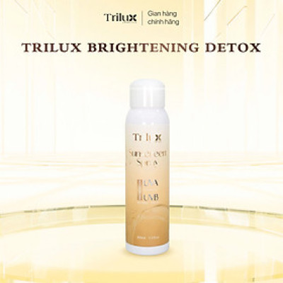 Xịt Chống Nắng Trilux SPF50 PA+++ Giúp Dưỡng Ẩm, Nâng Tone Hỗ Trợ Giảm Thâm Nám