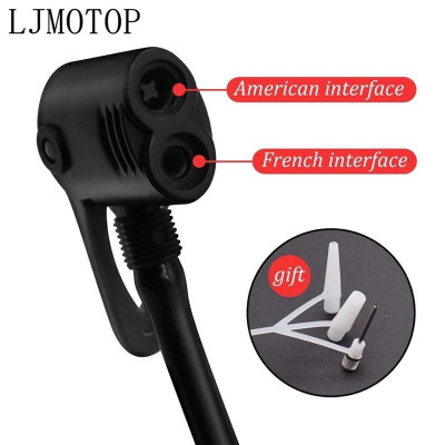 Bơm xe đạp xe máy xe hơi áp suất cao có đồng hồ đo áp suất hàng xịn, gọn gàng độ bền cao