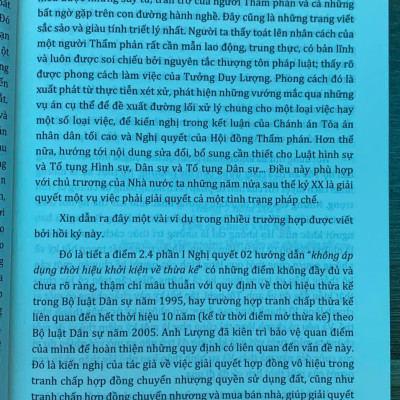Chuyện nghề phán xử- những dòng chảy của ký ức