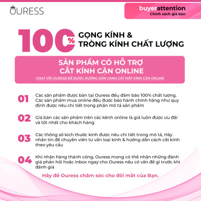 Gọng kính nhựa 86005 thời trang nam nữ cá tính siêu bền OURESS