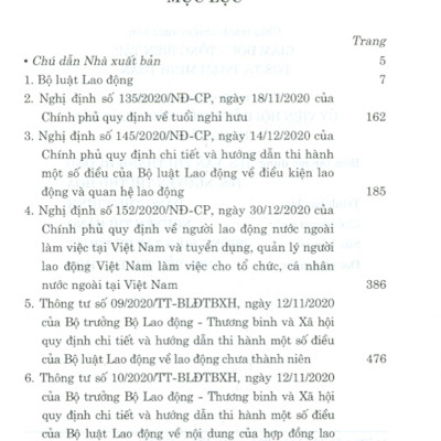 Bộ Luật Lao Động Năm 2019 Và Văn Bản Hướng Dẫn Thi Hành