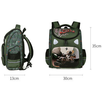 Ba lô học sinh tiểu học, ba lô học sinh vỏ cứng PC phong cách mới  - BEE GEE HS1308