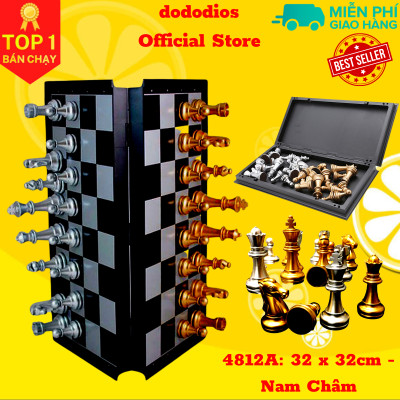 Cờ vua Dododios nam châm cao cấp - 32x32cm - Hàng chính hãng
