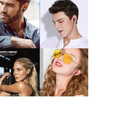 Tai Nghe Nhét Tai Super A4 9D Có Micro Jack 3.5mm Âm Thanh Siêu Trầm - miếng lót chuột