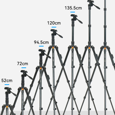 Tripod Yunteng VCT-190 - Chân Đế Máy Ảnh, Điện Thoại ,Tháo Rời Làm Gậy Selfie Kèm Remote Bluetooth - Hàng Chính Hãng