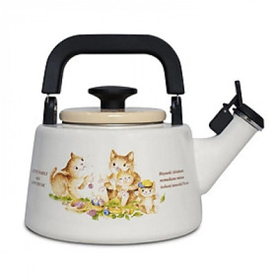 Ấm đun tráng men cao cấp Fujihoro KIT-2.2WK 2.1L - Hàng chính hãng