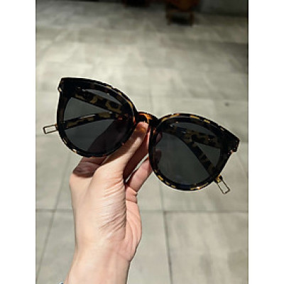 Kính râm Mắt tròn sành điệu màu Đồi Mồi