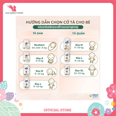 Bỉm dán cao cấp Moony Natural Organic size NB 62+4