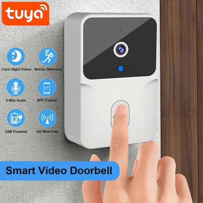 ChuôngCửa Không Dây Cao Cấp Kèm Camera Wifi – Kết Nối Ổn Định, Chống Nước, Xuyên Tường 300m