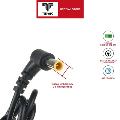 Sạc Tương Thích Cho Sony Vaio 19V-3.9A - Hàng Nhập Khẩu New Seal TEEMO PC TEAC1315