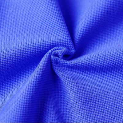 Áo Thun Có Cổ Cá Sấu 4 Chiều Màu Xanh Dương - Xanh Bích