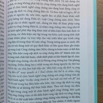 Bình luận Luật Công chứng năm 2024