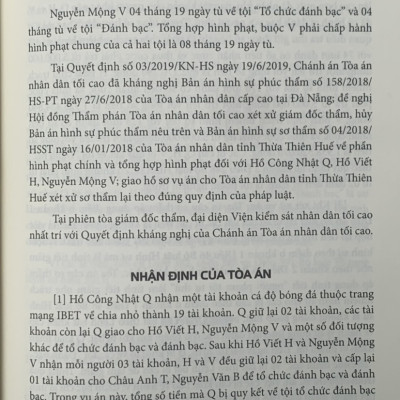 Án lệ Việt Nam – Phân tích và luận giải (Tập 2: từ án lệ 44 đến án lệ 70) – tái bản lần thứ nhất