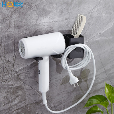 Kệ để máy sấy tóc đa năng inox 304 mẫu dán tường Hobby home decor MS5